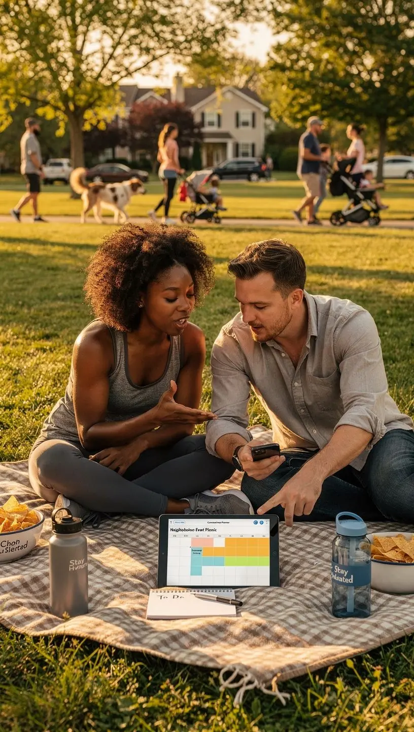 Modern office workspace